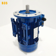 Moteur électrique triphasé 230/400v - 2,2 kW - 3000 tr/min - CEMER MS Alu - Bride B35 - Arbre ø19mm - IP55_4