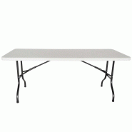 Table pliante 200cm 10 places monobloc_4