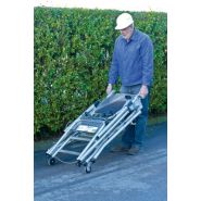 Profort garde-corps repliable - Plateforme de travail en aluminium Tubesca - Hauteur d'accès de 2,70m à 3,16m_4