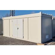 Local technique modulaire - normes de sécurité - dimensions L.6.09m x l.2.42m - panneaux coupe-feu 2H00_4