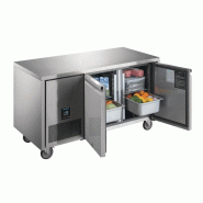 Table réfrigérée positive 2 portes Serie U Premium 267L UA005 Polar_4