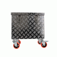 Accessoires pour coffre aluminium série ALU - Lot de 4 roulettes pour coffre aluminium pour série ALUR_4