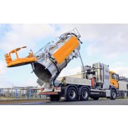 Camion Koks CycloVac certifié pour matières dangereuses et polluées