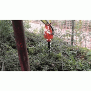 Tarière avec pression maximale de 210 bar