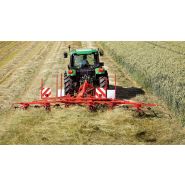 Matériel de fanage GF 1002 pour retournement homogène des fourrages