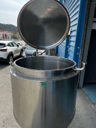 Cuve inox d'occasion 700 litres avec chemise - référence : c7410_4