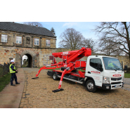 Nacelle araignée LEO23T - hauteur de travail 23,20 m - capacité 250 kg - motorisation électrique et diesel_4