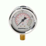 G2515L, Manomètre, 63 mm Face, Raccordement Vertical, Bain de glycérine, 140 bar pression maximale_4