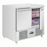 Comptoir à salade série U froid ventilé 2 portes UA089 Polar_4