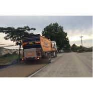 Lmt5311tfc-p - camion gravillonneur synchrone trémie à lame compacteur - ikom - 17 m3_4