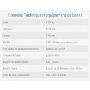 G3020 Q Profi - Enrubanneuse agricole Goewell Maschinenbau GmbH - Balles rectangulaires jusqu'à 1,60 m_4