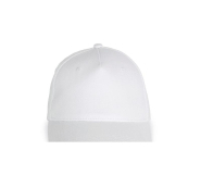 Casquette en coton recyclé - 5 panneaux - Boucle ajustable métal - Réf: KP916_4