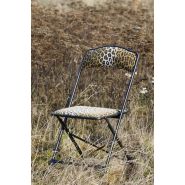 Style tissu éditeur - chaise pliante - chaisor - coloris rouille toile de coton_4