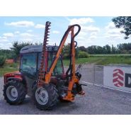 Taille-haie hydraulique falco 130 - deleks srl - largeur de travail 1300 mm - flux optimale d'huile 18-22 l/min_4