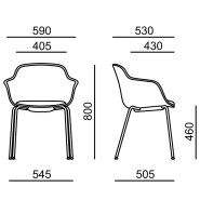 Chaise polyvalente LORE_4
