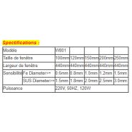 Hd-w801 - détecteurs de métaux automatiques - Haida - 175 kg - pour l'industrie alimentaire et textile_4