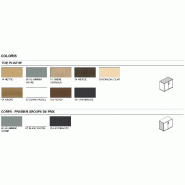 Armoire haute avec portes battantes équipée d'étagères - MDD - Gris anthracite, Gris anthracite_4