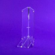Fb1207 - porte-visuel de comptoir - Faberplast - A6 (10,5 x 14,8 cm) - Vertical en plexiglas avec aimants_4