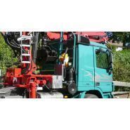 Grue de 28 tonnes/mètres KESLA 2028 pour utilisation forestière