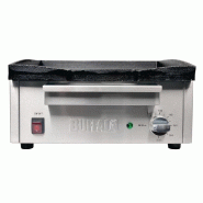 Plancha électrique lisse en FONTE - L 440 mm | Buffalo - DC901_4