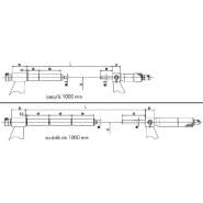 Micromètre d'extérieur de 300 à 2000 mm - 1600-1800 mm avec coffret bois et touches carbures_4