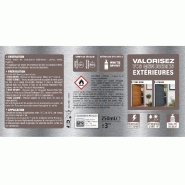 Vernis bois extérieur V33 - haute protection, incolore mat, 0.25L - anti-UV et anti-chocs_4