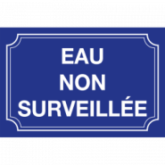 Panneau et plaques d'informations fontaine - WP Signalisation - robustes et conformes aux normes NF et CE_4