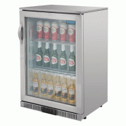Arrière-bar une porte pivotante Série G inox 138L | Polar - GL007_4
