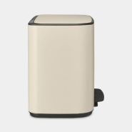 Poubelle à pédale Brabantia Bo - 3 x 11 litres - Soft Beige - Idéale pour trier les déchets avec style_4