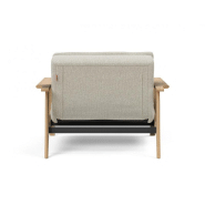 Fauteuil design convertible Dublexo Frej Mixed Dance Natural - Chêne clair - Innovation Living - 90x115 cm_4