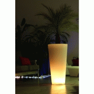 Pot de fleur Colors® - Modèle Up - Ultra-léger, résistant aux UV et températures extrêmes - Réserve d'eau intégrée - Réf. GC200_4