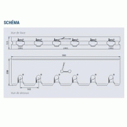 Support à trottinettes mural_4