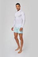 T-shirt technique à manches longues avec protection anti-UV unisexe - Réf: PA4017 - PROACT - Polyester recyclé/élasthanne - UV50+ - EN13758-1&2_4