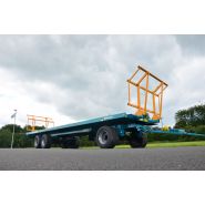 Remorque plateau agricole lch 10006 - golpais - longueur de caisse 10000 mm - ptac 26000 kg_4