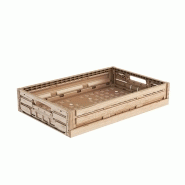 Bac plastique 60x40x11.3 cm pour stockage et transport de produits