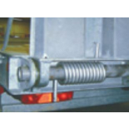 Remorque porte-engin avec éclairage réglementaire 24 volts