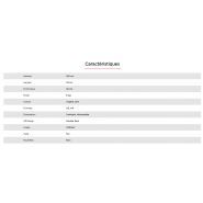 4267 - Porte-visuel de comptoir double face - Afix Diffusion - Hauteur 140 cm - Aluminium anodisé naturel_4