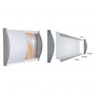 Cléopâtre - panneau d'enseigne murale galbée - dediservices - 2(l) x 0,60(h) m_4