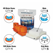 Kit anti-fuites intérieures - La solution complète D'urgence - QuickDam WU-KIT_4
