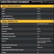 Dessoucheuse SC40TX avec chenilles pour minimiser les perturbations du terrain