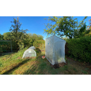 Serre de jardin pratique, peu encombrant et fiable, idéale contre le mildiou - Largeur 1,73 m - ABRI POTAGER_4