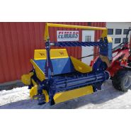 Dérouleuse pailleuse DE225 KP - Warzée SA - Balles rondes jusqu'à 150 cm et 800 kg – Compatible chargeurs compacts_4