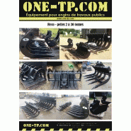 Râteau fléco polyvalent pour espaces verts et travaux industriels