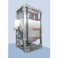 Laveuse de caisses polyvalente avec options de séchage avancées