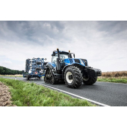 Tracteur agricole NEW HOLLAND T8.410 - Puissance maxi 301/409 kW/ch - Stabilité, maniabilité et technologie avancée_4