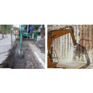 Fraise hydraulique Simex TF 200 - Double tambour pour creusage efficace, rotation 360° et travail en immersion_4