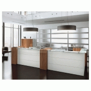 Banque d'accueil Nice 01 - Plans en MDF avec finitions variées et étagères en bois ou verre trempé_4