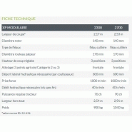 Rotobroyeuses xp modulaire 2300 noremat_4