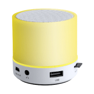 Enceinte Bluetooth - Boîtier en plastique - Éclairage LED multicolore - Appel mains libres et radio FM_4