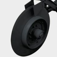 ARH - Charrue agricole réversible hydraulique Baldan - largeur de travail 800 à 1600 mm_4